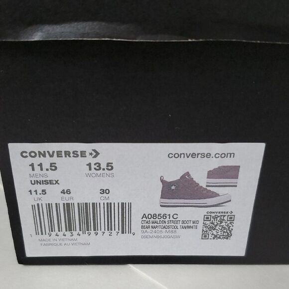 Converse All Star CTAS Malden Street Boot Mid Unisex M 11.5/ W13.5 NIB - Picture 11 of 11